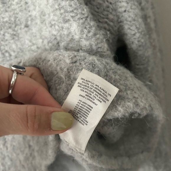 Wilfred Free Gwyneth sweater zip wool alpaca sz xs - Picture 5 of 6